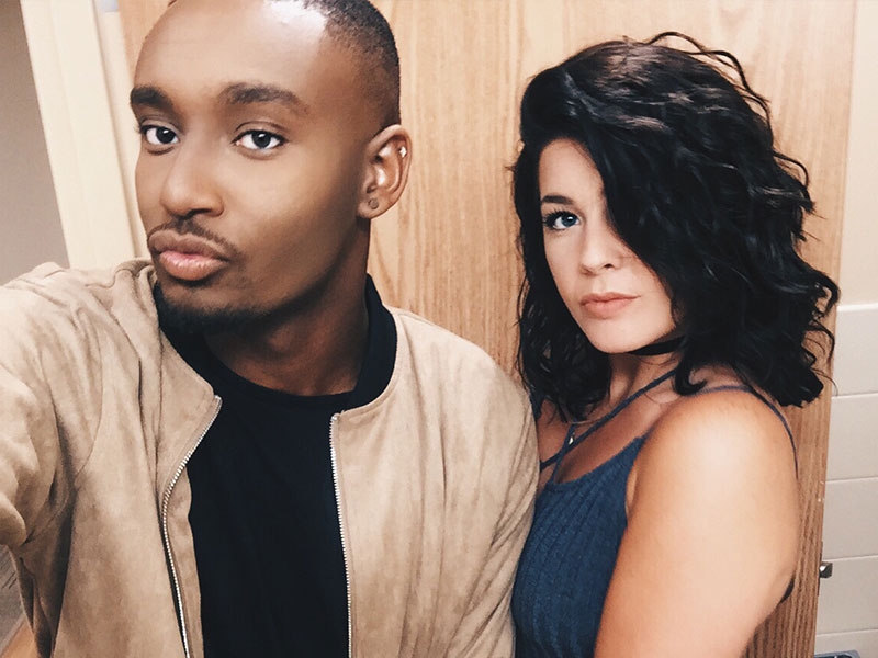 dating a man with female friends
